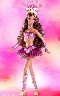 c'est une barbie de carnaval